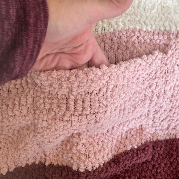 Multi color sweater with pockets - Picture 8 of 8